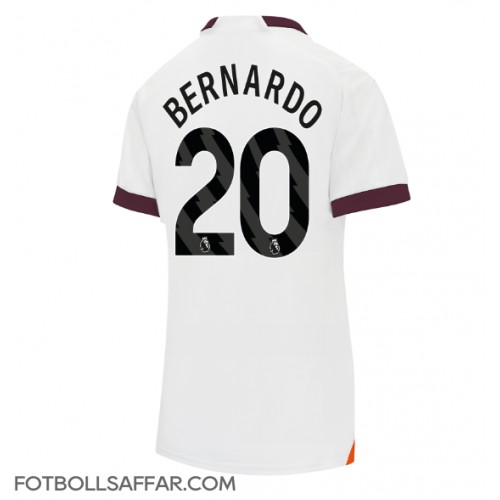 Manchester City Bernardo Silva #20 Bortatröja Dam 2023-24 Kortärmad